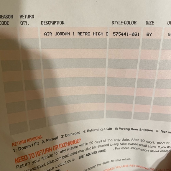 New in Box AIR JORDAN 1 RETRO HIGH OG GS 'GYM RED' - Picture 6 of 14